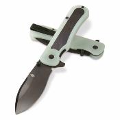G1066479 Couteau Gerber Confidant | Lame Drop Point Acier Inox Black Oxide | Manche Jade G10 & Bamboo Linerlock - Livraison Gratuite