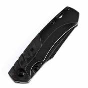 K1051A5 Kansept Weim Couteau Lame Acier CPM-S35VN Manche Titane Noir & Carbone Rouge Framelock | Livraison Gratuite