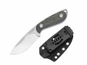 KI1081A8 Couteau Kizer BUDDY Lame Drop Point Acier AEB-L Manche Micarta Black Etui Kydex - Livraison Gratuite