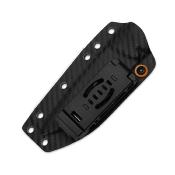 KI1099A1 Couteau Kizer Evenki 3 Drop Point Lame Acier AEB-L Manche G10 Housse Kydex - Livraison Gratuite