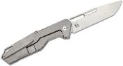 KI3678A1 Couteau Kizer Beyond Titanium Lame Acier S35VN SW Tanto IKBS - Livraison Gratuite