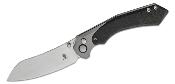 KI4626A1 Couteau Kizer Clairvoyant Button Lock Lame Acier S35VN Manche FC/Titane IKBS - Livraison Gratuite