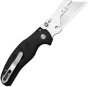 KIV348829JSA3 Couteau KIZER C01C Uti 1 Lame Acier 5Cr15MoV Satin Manche G10 Noir Button Lock - Livraison Gratuite