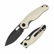 KIV3770A3 Kizer Seagull | Couteau Pliant EDC | Lame 14C28N | Manche Aluminium Ivory| Verrouillage Liner Lock - Livraison Gratuite