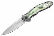 KS1845BASS Kershaw Shoreline Poisson – Couteau pliant Linerlock A/O Lame Acier 8Cr13MoV Manche Alu Vert - Livraison Gratuite