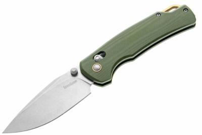 KS2058 Kershaw Proximal – Couteau pliant DuraLock Lame Acier D2 Manche G10 Olive Bearing - Livraison Gratuite