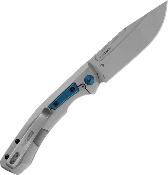 KS7020 Kershaw Highball XL – Lame Clip Point Acier D2 Bead Blast, Manche Acier Inox Mat, Verrouillage Frame Lock - Livraison Gratuite