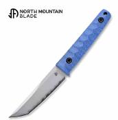 NMB2416BL Couteau North Mountain Blade Chop Mini | Lame Acier SLD-MAGIC | Manche G10 Blue | Étui Kydex - Livraison Gratuite