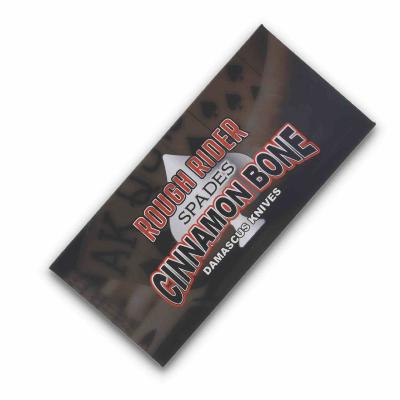 RR2531 — Couteau Rough Rider Capitol Intern Lame Acier Damas Spear et Wharncliffe Manche Os Jiggé Cannelle - Livraison Gratuite