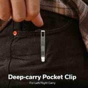 S250601 Sencut Tauron – Couteau pliant Liner Lock Lame Acier D2 Stonewash Manche Black G10 - Livraison Gratuite