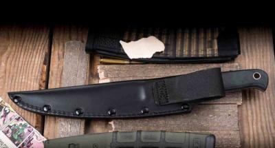 SCFB52GP Spyderco Shelter Cove  Couteau Lame Acier 8Cr17MoV Satin | Manche G10 Noir | Housse Cuir | Livraison Gratuite