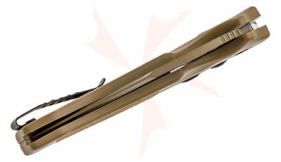 SIG36333 Hogue SIG K320A – Couteau Automatique Lame Acier CPM S30V Serr Manche Polymer Tan USA - Livraison Gratuite