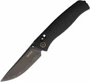 SRM255LMB2 SRM Medal 255L-MB – Couteau Pliant Ambi Lock Lame Drop Point 140Cr Laminé Manche Micarta Black Ambi Lock - Livraison Gratuite