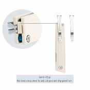 SRM401LCGT SRM Gent 401LC-GT Couteau pliant EDC Lame Drop Point Acier 10Cr15CoMoV Manche G10 blanc – Livraison Gratuite