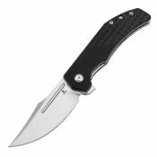 TB1089A6 Tenable Orion | Couteau Pliant | Clip Point 14C28N Satin | Manche G10 Noir Frag | Flipper - Livraison Gratuite
