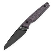 TG011B1 Tenable Parr Couteau Fixe Outdoor Lame Reverse Tanto Acier 14C28N Blk Manche Micarta Violet Housse Kydex - Livraison Gratuite