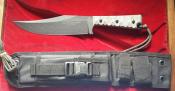 Couteau de Survie Buschraft Tops Prather War Bowie Acier Carbone 1095 Tops Knives Made In USA TPPWB01 - Free Shipping