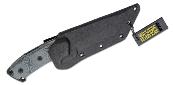 TPSE105D Couteau Tops Steel Eagle Tanto Saw Lame Acier Carbone 1095 Etui Kydex USA - Livraison Gratuite