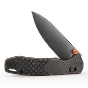TVJM03CU14 Trivisa Dragonfly-Y – Couteau Pliant EDC, Lame 14C28N, Manche Copper Verrouillage Axis Lock - Livraison Gratuite