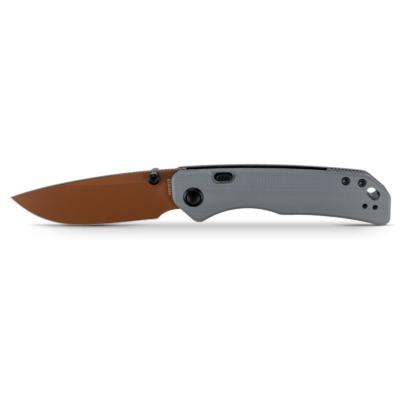 VOSA1626 Couteau Pliant Vosteed Marten 330 Lame Acier 14C28N Manche G10 Gris Top Liner Lock - Livraison Gratuite