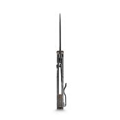 VOSA2219 Vosteed Psyop – Couteau Pliant Top Liner Lock | Lame Wharncliffe Acier S35VN | Manche Micarta/Titane Bearing - Livraison Gratuite
