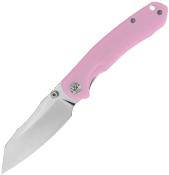 WXC15E WIXCO Axor Couteau Lame Acier 14C28N Manche G10 Pink Linerlock Thumb Stud - Livraison Gratuite