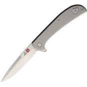 Couteau Al Mar Ultralight Falcon D2 Manche Titane TC4 AMK4114 - Livraison Gratuite