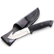 Couteau de Chasse Beretta Loveless Gut Hook AUS-6 Manche Zytel Etui Cuir Made In Japan BE75991 - Free Shipping