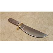 Lot de 2 Lames Skinner Acier Carbone A Customiser Le Manche BL118 - Livraison Gratuite