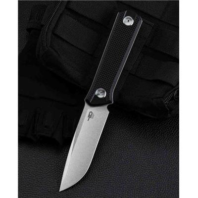 BTKF02A Poignard Bestech Hedron Black G10 Lame D2 Etui Kydex - Livraison Gratuite