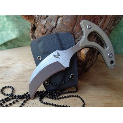 CBR369 Lot de 2 Couteau Combat Ready Push Dagger Etui Kydex - Livraison Gratuite