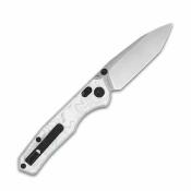CMB22C CMB Explorer V2 | Couteau Lame Acier 14C28N Satin Drop Point | Manche Aluminum Foil | Axis Lock | Livraison Gratuite