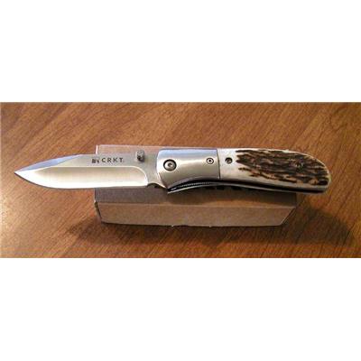 Couteau Speed Assist CRKT Carson M4-02S STAG Assisted Opening - CRM402S Acier 8Cr14MoV