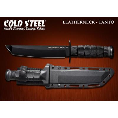 Couteau Tactical Cold Steel Leatherneck Tanto Lame Acier D2 Manche Griv-Ex Etui Secure-Ex CS39LSFCT - Free Shipping