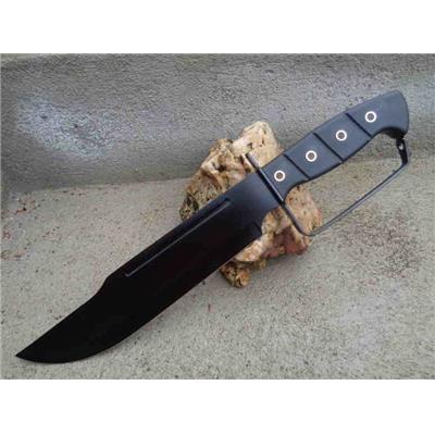 CN211514DG Poignard Tactical Backyard Bowie Lame 3Cr13 Etui - Livraison Gratuite