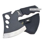 Hache Tactical Axe Tomahawk Combat Extraction Acier 440 Manche Paracorde ER272 - Livraison Gratuite