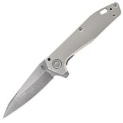 Couteau Gerber Fastball Gray Acier S30V Manche Green Aluminium USA G1611 - Livraison Gratuite