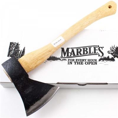 Hache Tomahawk Lame Acier Carbone Marque Marbles Made In Salavador MR701SB - Free SHipping