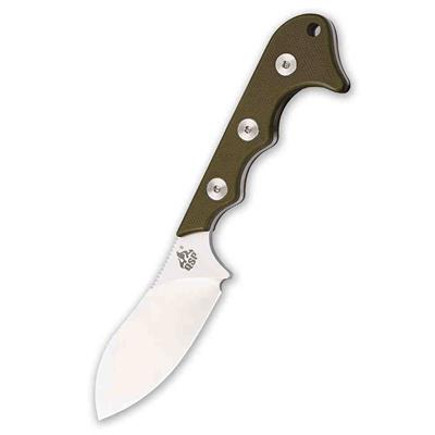 QS125C Couteau QSP Knife Neckmuk Neck Green Lame D2 Etui Kydex - Livraison Gratuite