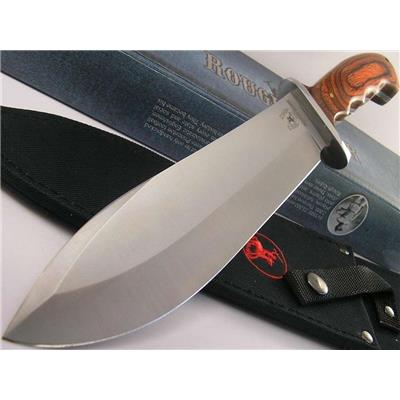 Couteau de Survie Kukri Bowie Rough Rider Bushcraft Acier 440 RR1022 - Livraison Gratuite