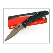 COUTEAU SPYDERCO ENDURA 4 Plain Edge ZDP-189 Knife SC10PGRE - SPYDERCO MADE IN JAPAN - LIVRAISON GRATUITE