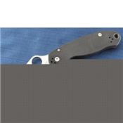 Couteau Spyderco Para Military 3 Lame Acier CPM S30V Serr Manche G-10 Made USA SC223GPS - Free SHipping