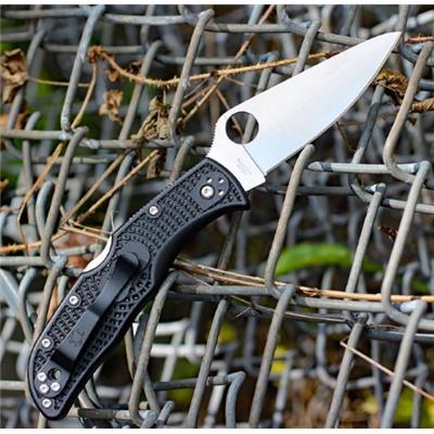 Couteau Spyderco Endela Acier VG-10 Made In USA SC243PBK - Livraison Gratuite