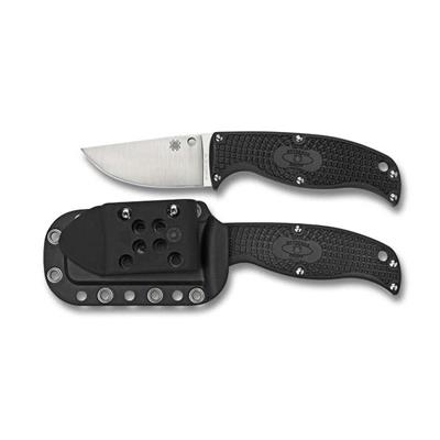 Couteau Spyderco Enuff Clip Point Lame Acier VG-10 Manche FRN Made In Japan SCFB31CPBK - Free Shipping