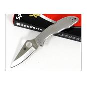 Couteau SPYDERCO Stainless DELICA 4 Plain Edge SC11P