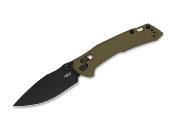 ZT0203 Couteau Zero Tolerance Model 0203 Lame Drop Point Acier CPM-M4 Manche G10 Vert OD DuraLock Made USA - Livraison Gratuite