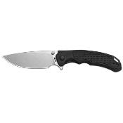 ATZ1702MBK ArtisanCutlery Tradition V2 – Lame Drop Point AR-RPM9 Manche G10 Black, Verrouillage Liner Lock - Livraison Gratuite