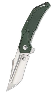 BG007 Couteau Begg Knives Astio OD Green Lame Tanto Acier D2 IKBS - Livraison Gratuite