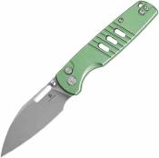 BTKMK15C Couteau Bestechman Vector | Lame Modified Wharncliffe Acier D2 | Button Lock | Manche Aluminium Green – Livraison Gratuite