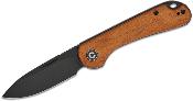 CIVC18062AJ3 Couteau CIVIVI Elementum Slipjoint Guibourtia Lame Drop Point Acier 14C28N Black - Livraison Gratuite